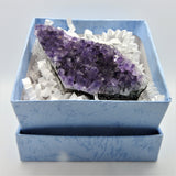 Amethyst Cluster Grade A Giftboxed- Large